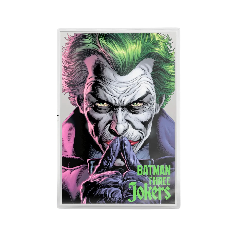 Batman Three Jokers #2 The Criminal Silver Collectible Foil AGORO