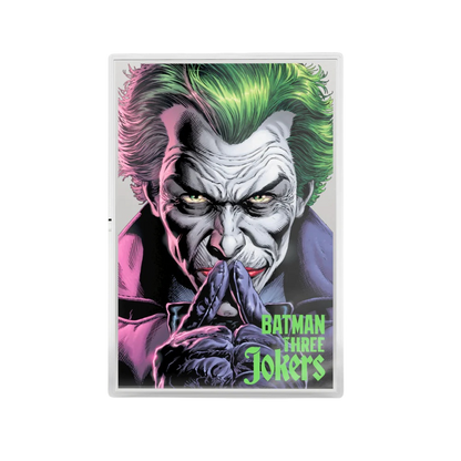 Batman Three Jokers #2 The Criminal Silver Collectible Foil AGORO