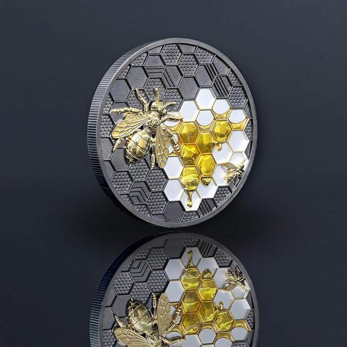 Bee Bionic Genesis 2 Oz Silver Coin 2026 - Power Coin