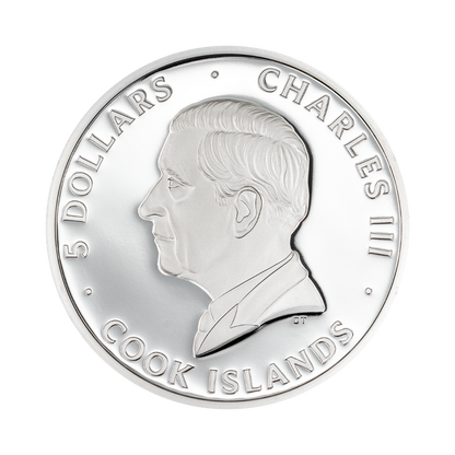 Bionics Orchid 1 oz Silver Coin 2026