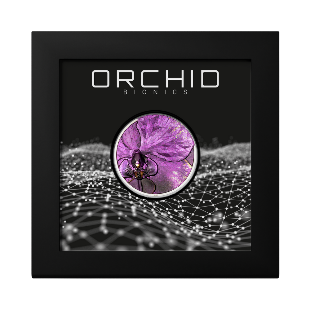 Bionics Orchid 1 oz Silver Coin 2026