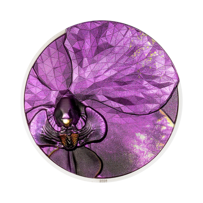 Bionics Orchid 1 oz Silver Coin 2026