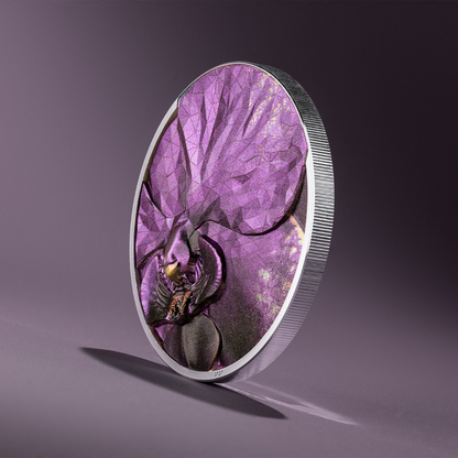 Bionics Orchid 1 oz Silver Coin 2026