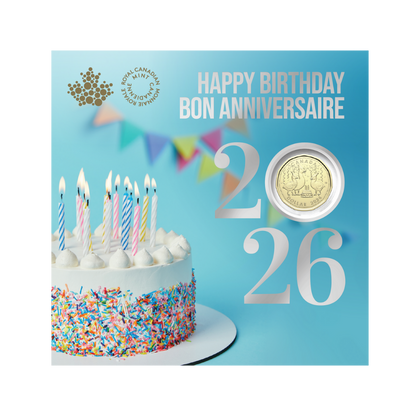Birthday Gift Card Set Canada 2026 ROYAL CANADIAN MINT