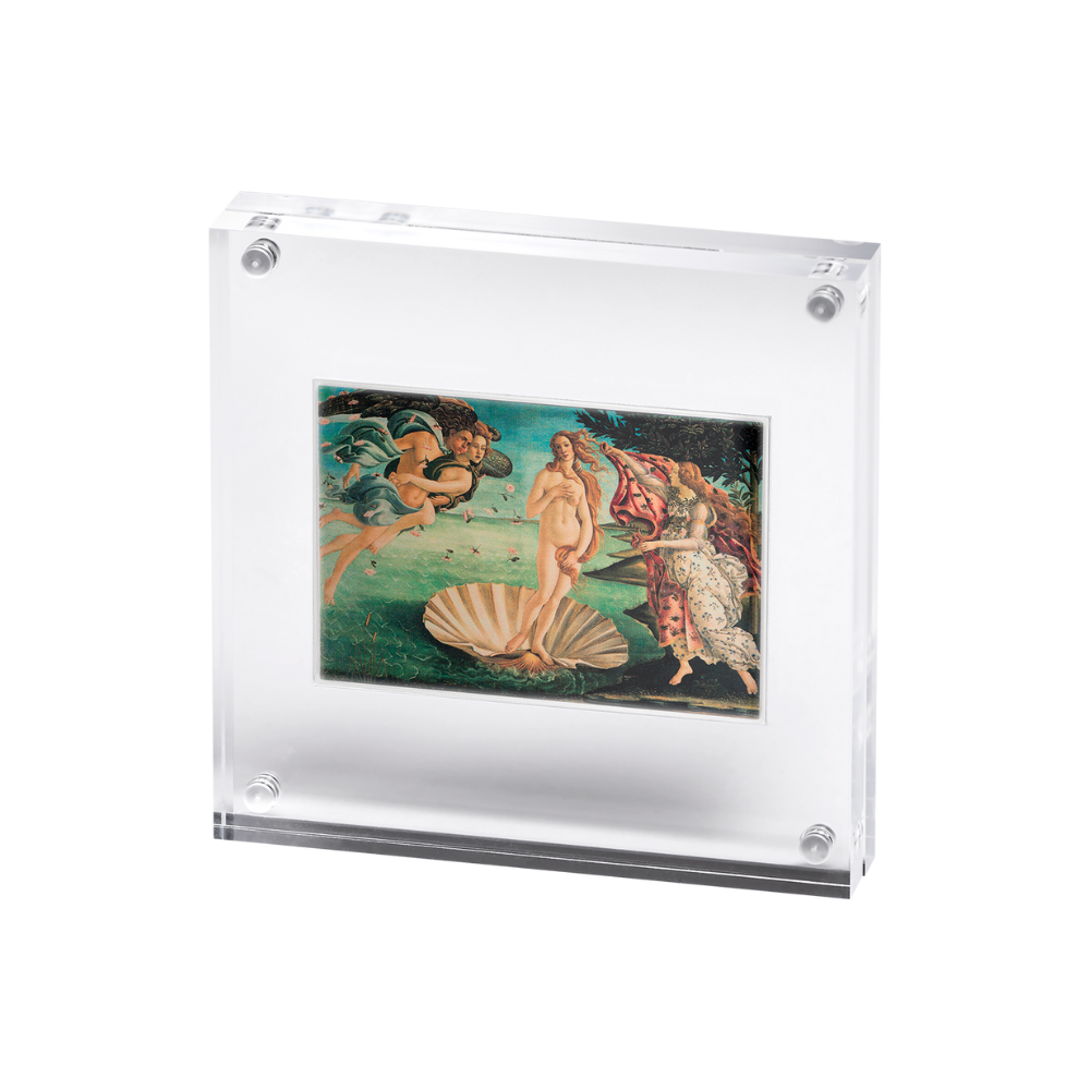 Birth of Venus Botticelli 1 Oz Silver Coin 2026 MINT XXI