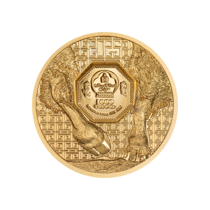 Bison Wild Mongolia 1/10 Oz Gold Coin 2025