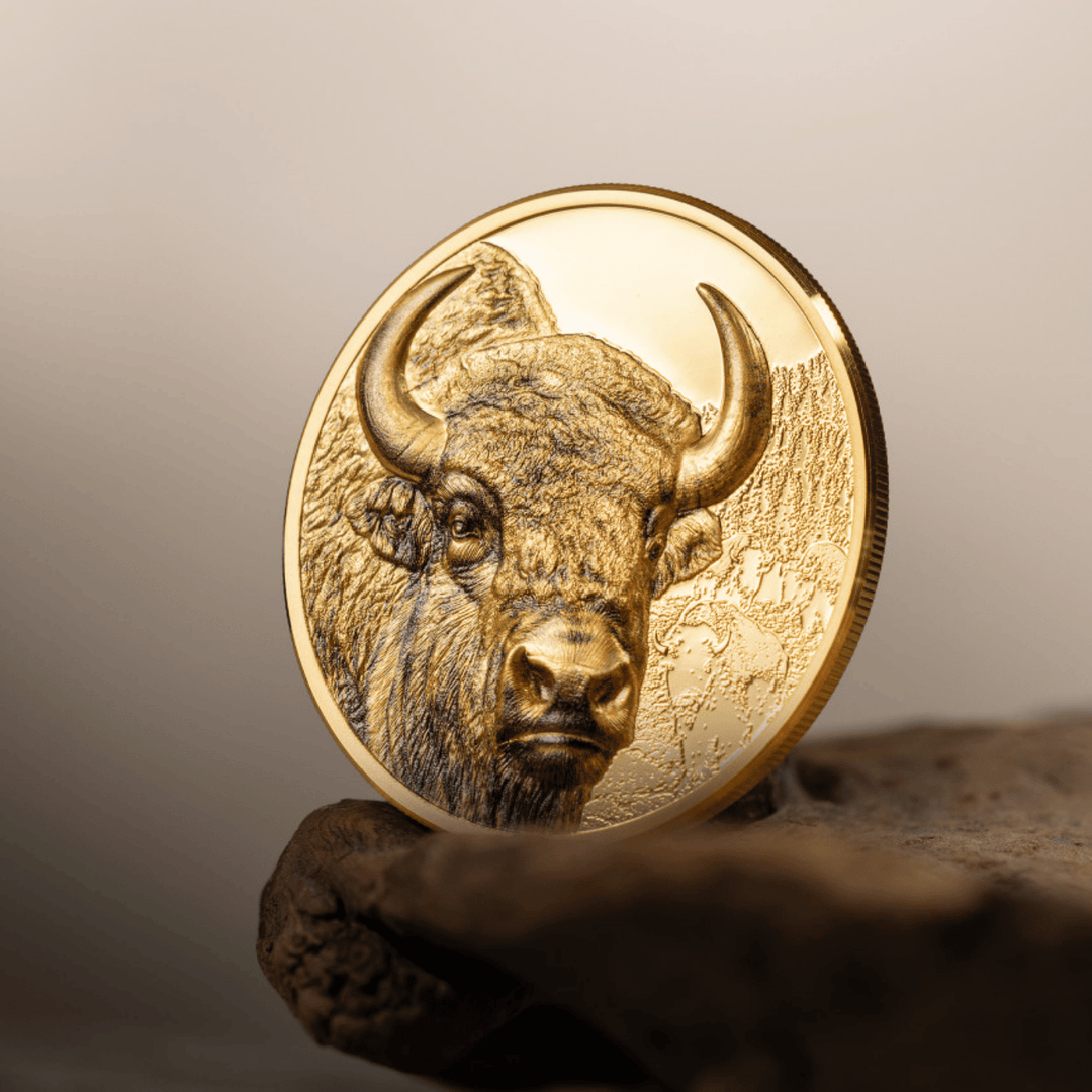 Bison Wild Mongolia 1 Oz Gold Coin 2025 - CIT Coin Invest AG