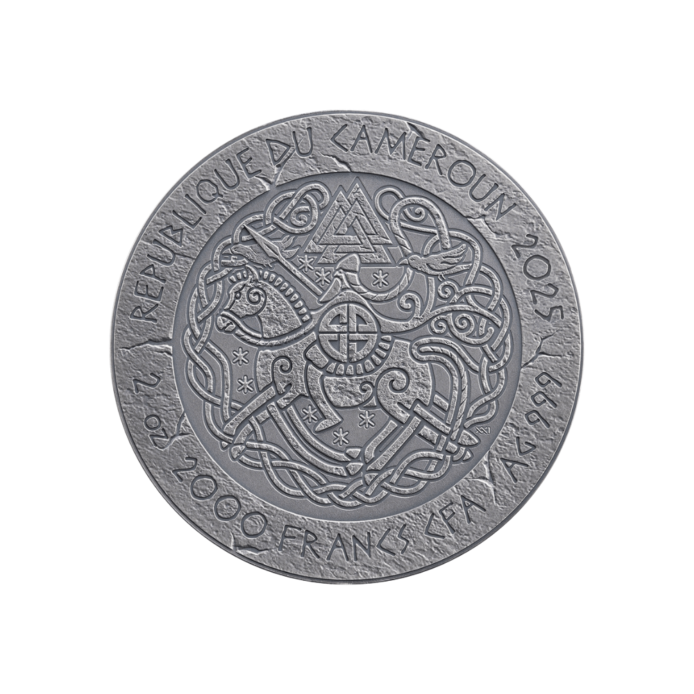 Björn Ironside Way to Valhalla 2 Oz Silver Coin 2025