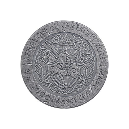 Björn Ironside Way to Valhalla 2 Oz Silver Coin 2025