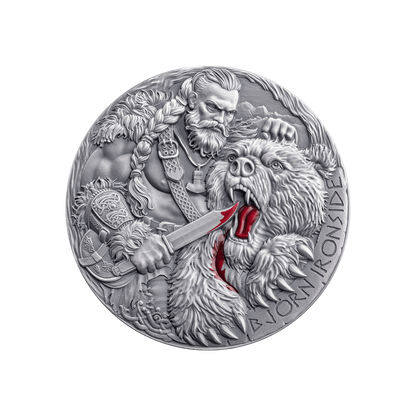 Björn Ironside Way to Valhalla 2 Oz Silver Coin 2025