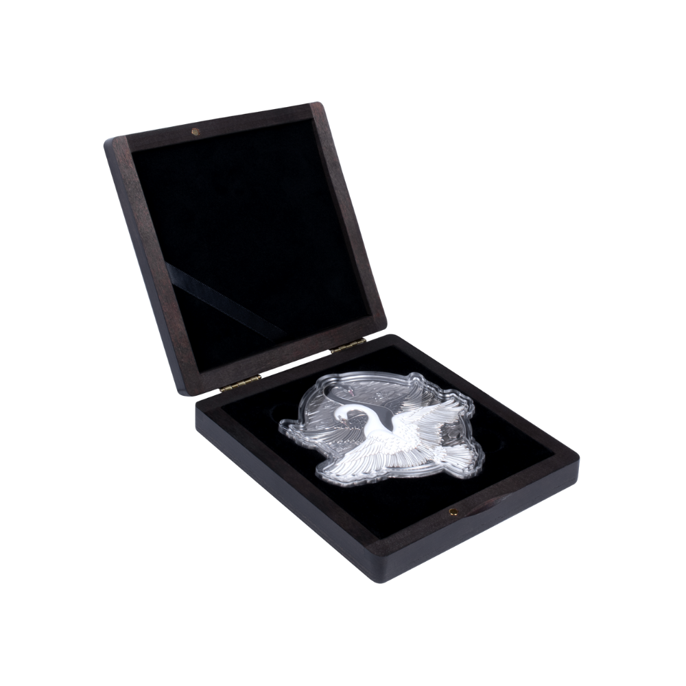 Black & White Swan Silver Coin 2026 MDM