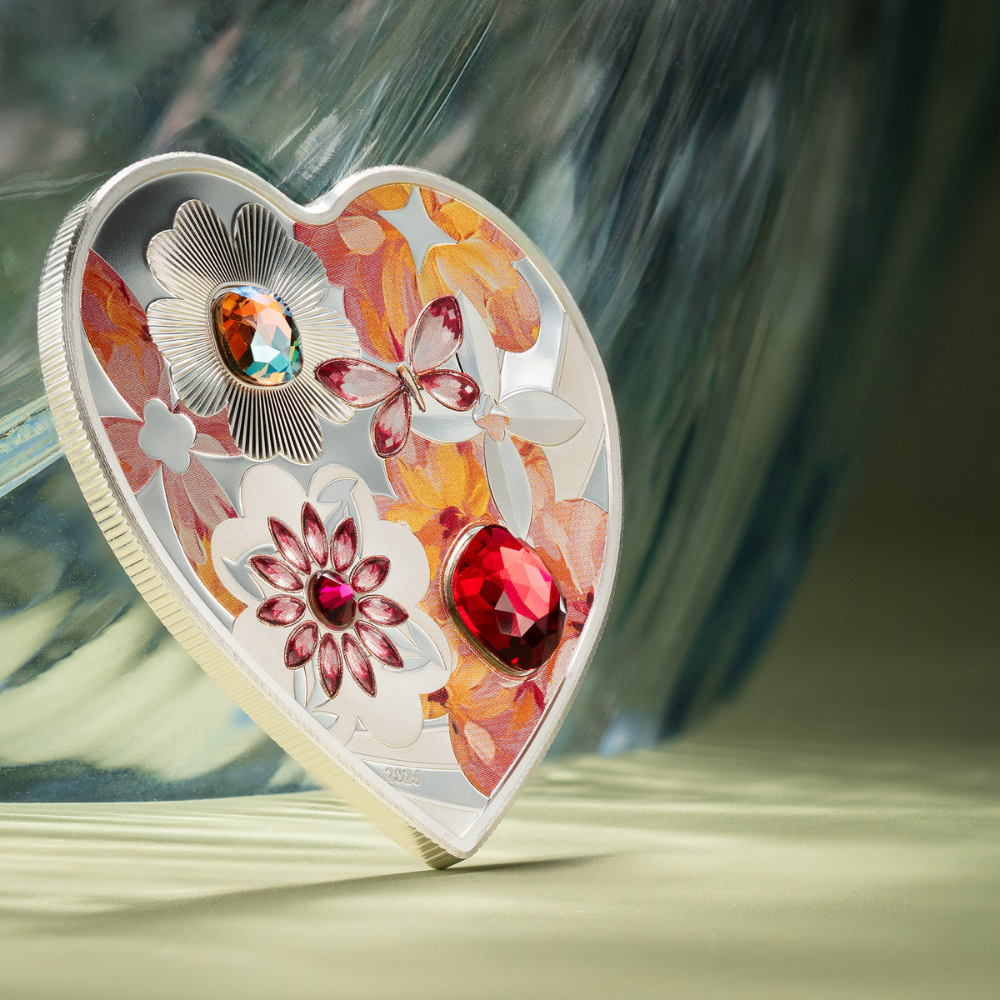 Blossom Brilliant Love Silver Coin 2026 CIT COIN INVEST AG