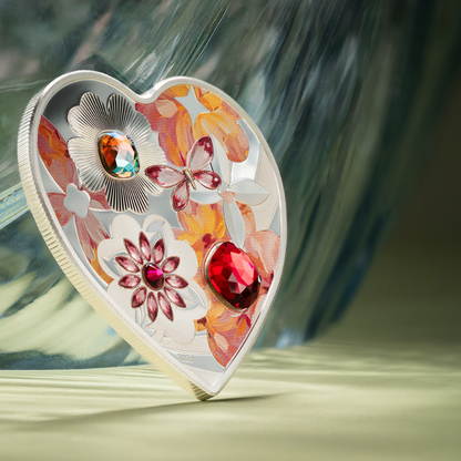 Blossom Brilliant Love Silver Coin 2026 CIT COIN INVEST AG