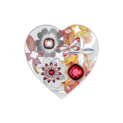 Blossom Brilliant Love Silver Coin 2026 CIT COIN INVEST AG