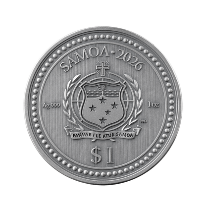 Leopard Born To Be Wild 1 Oz Silver Coin