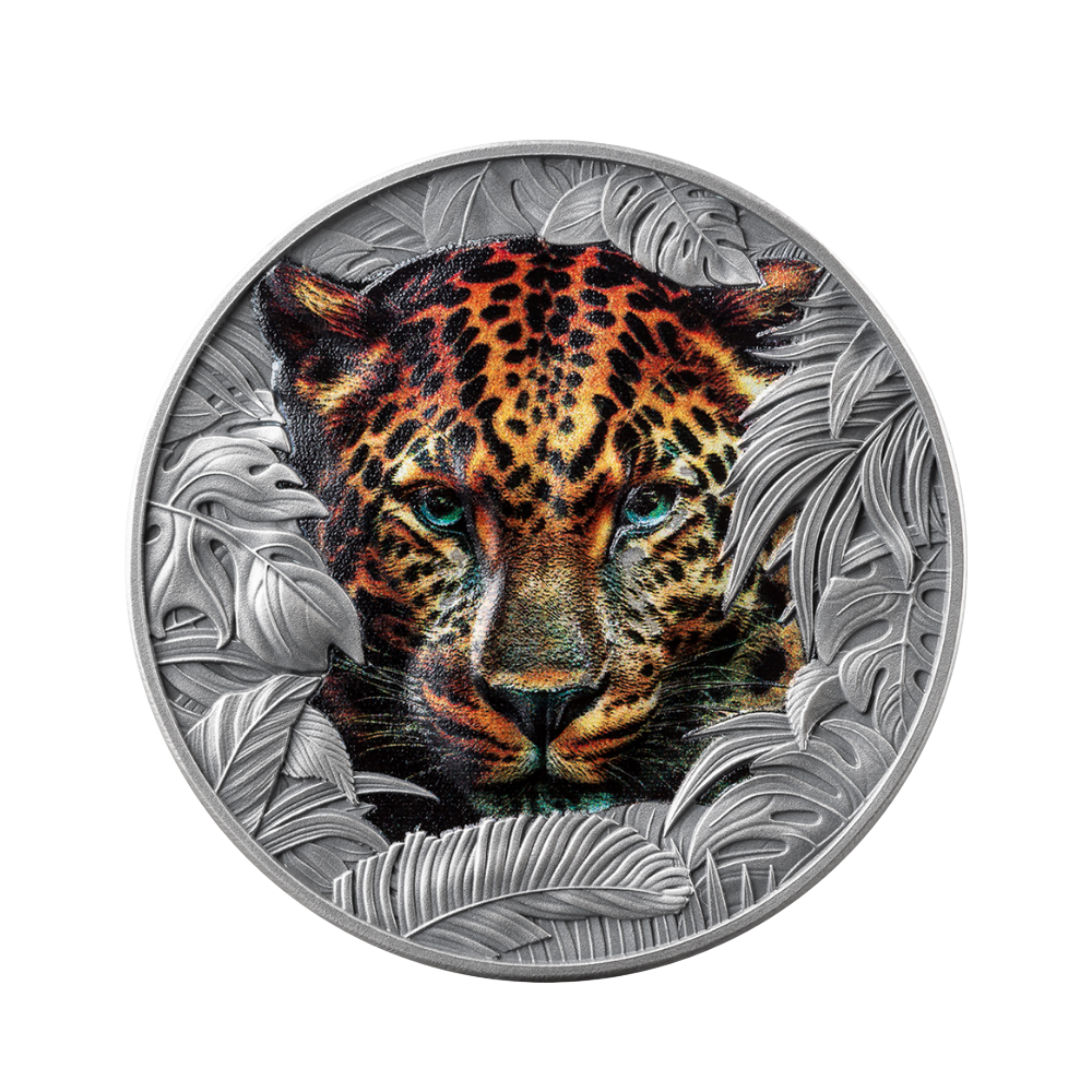 Leopard Born To Be Wild 1 Oz Silver Coin