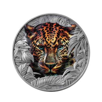 Leopard Born To Be Wild 1 Oz Silver Coin
