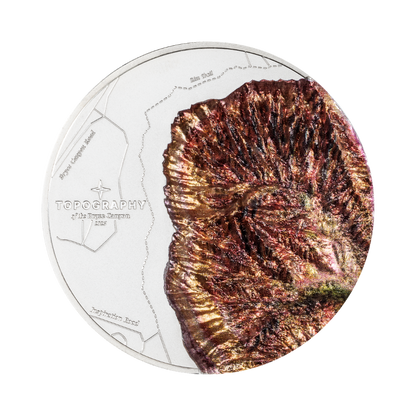 Bryce Canyon Topography 5 Oz Silver Coin 2026 CIT