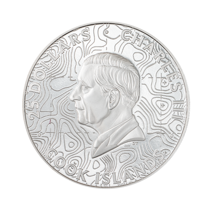 Bryce Canyon Topography 5 Oz Silver Coin 2026 CIT