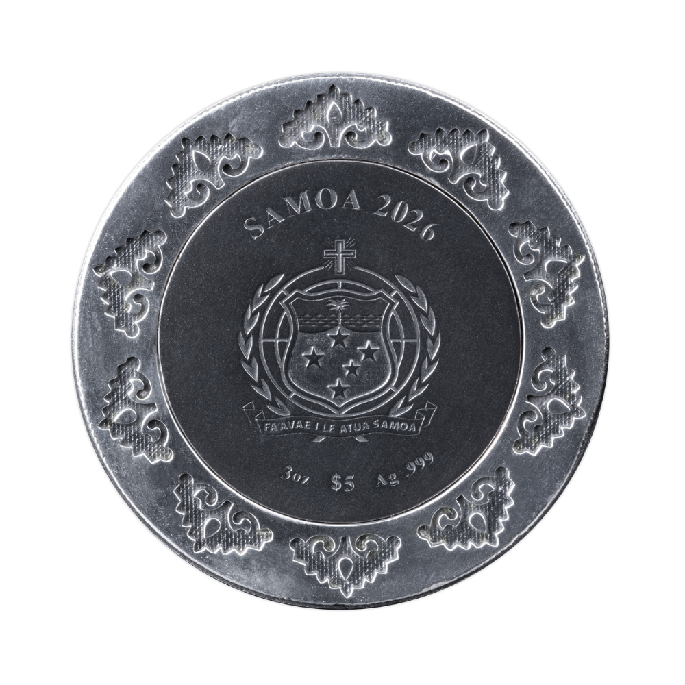 Buddha The Tree of Life 3 Oz Silver Coin 2026 MDM
