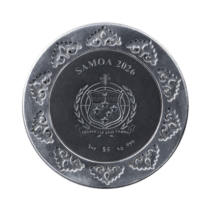 Buddha The Tree of Life 3 Oz Silver Coin 2026 MDM
