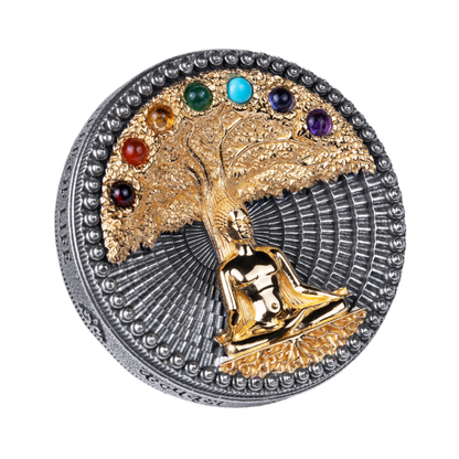 Buddha The Tree of Life 3 Oz Silver Coin 2026 MDM