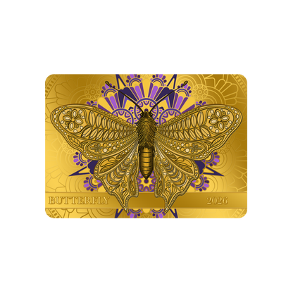 Butterfly Spirit Animals Collection 1/200 Oz Gold Coin 2026