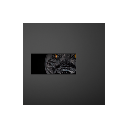 CAIMAN Hunters By Night 1 Kg Kilo Silver Coin $50 Palau 2024