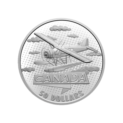 CANADA TAKES WING FIRST 100 YEARS OF CONFEDERATION Silver Coin $50 Canada 2021