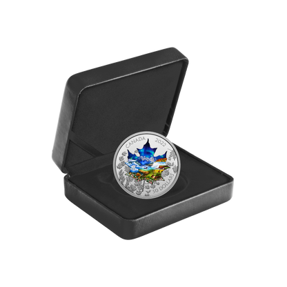 CANADIAN COLLAGE 3 Oz Silver Coin $50 Canada 2022
