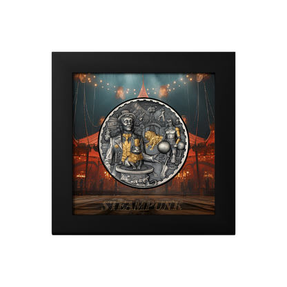 CARNIVAL Steampunk 3 Oz Silver Coin $20 Cook Islands 2024