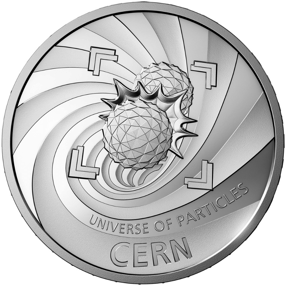 CERN Proof Silver Coin Swissmint 2025 reverse