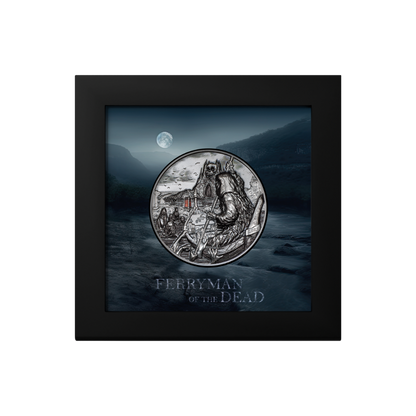 CHARON Ferryman of the Dead 3 Oz Silver Coin $20 Palau 2023