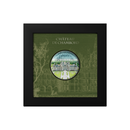 CHATEAU DE CHAMBORD 2 Oz Silver Coin $10 Cook Islands 2024