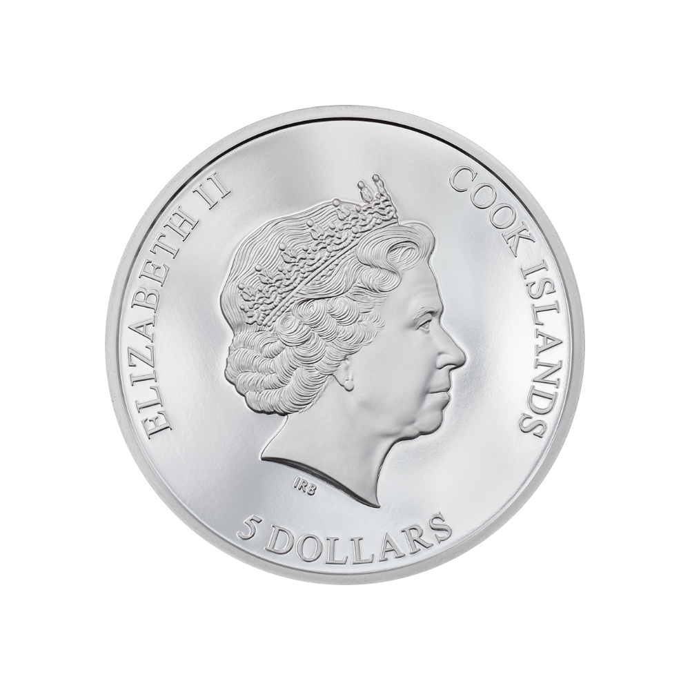 CIRCLES OF LIFE Nature 1 Oz Silver Coin $5 Cook Islands 2022