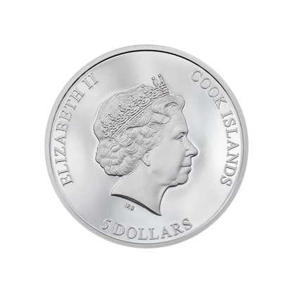CIRCLES OF LIFE Nature 1 Oz Silver Coin $5 Cook Islands 2022