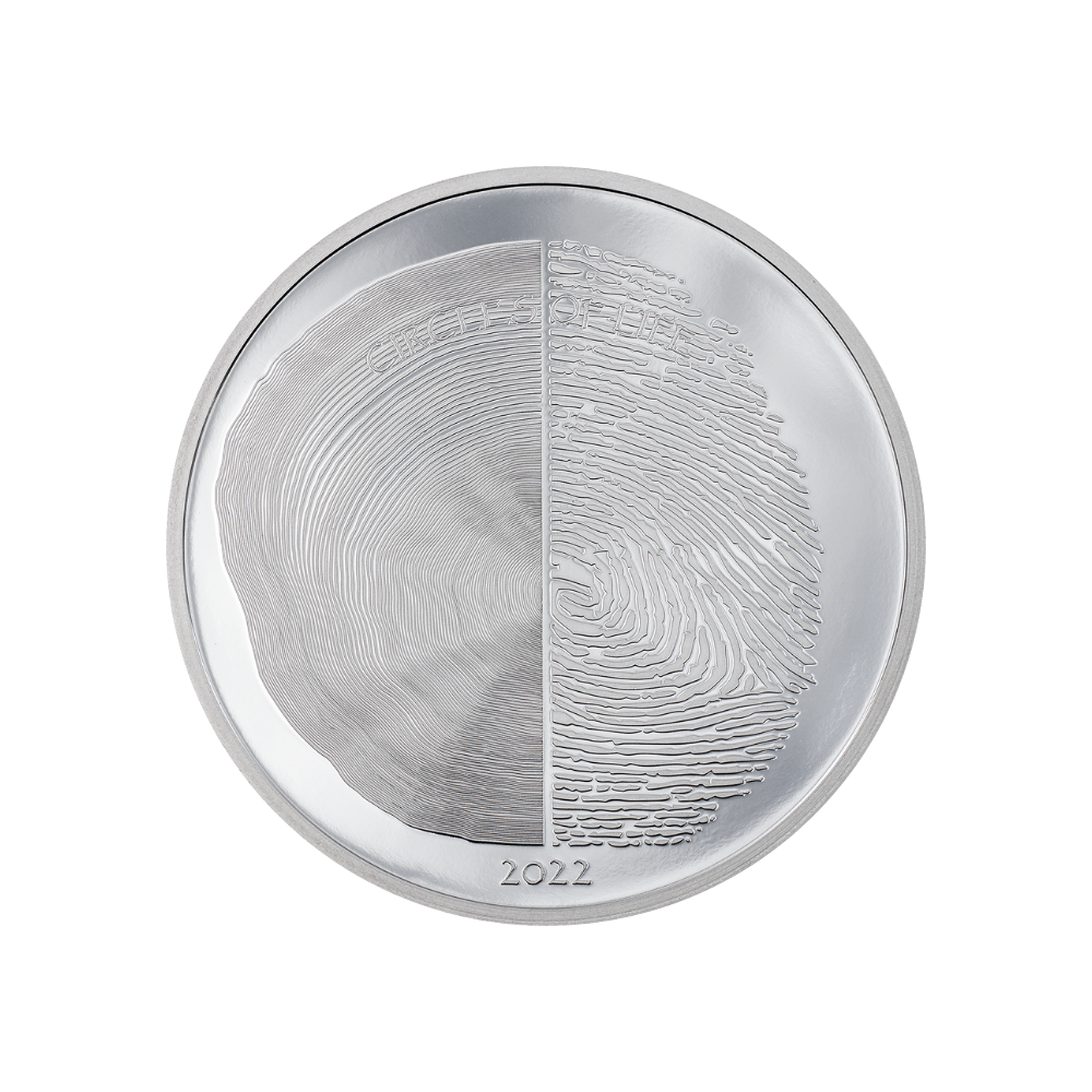 CIRCLES OF LIFE Nature 1 Oz Silver Coin $5 Cook Islands 2022
