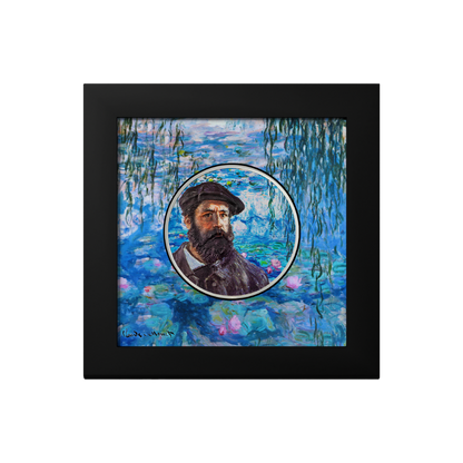 CLAUDE MONET Masters of Art 2 Oz Silver Coin $10 Cook Islands 2023