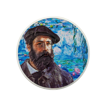 CLAUDE MONET Masters of Art 2 Oz Silver Coin $10 Cook Islands 2023