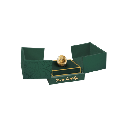 CLOVER LEAF Egg 7 Oz Silver Coin 5000 Francs Cameroon 2020