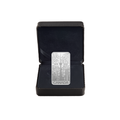 CN Tower 50th Anniversary 1 Oz Fine Silver Coin Royal Canadian Mint