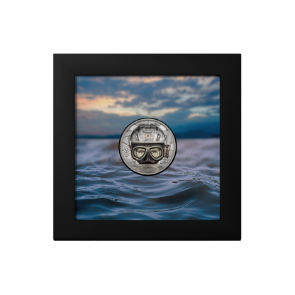 COAST GUARD Real Heroes 1 Oz Platinum Coin $250 Cook Islands 2023