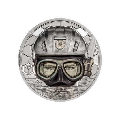 COAST GUARD Real Heroes 1 Oz Platinum Coin $250 Cook Islands 2023