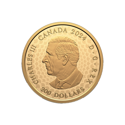 COUGAR Great Hunters 1 oz Gold Coin $200 Canada 2024