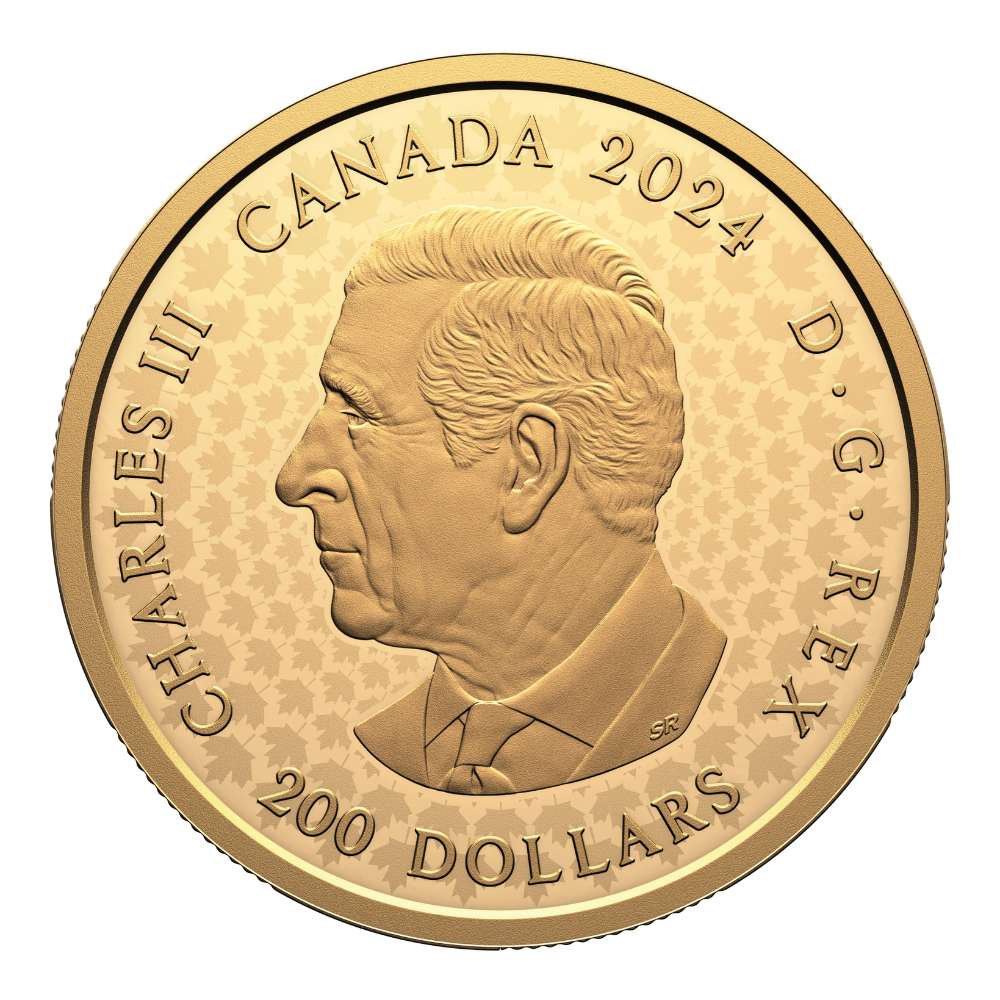 COUGAR Great Hunters 1 oz Gold Coin $200 Canada 2024 - ROYAL CANADIAN MINT