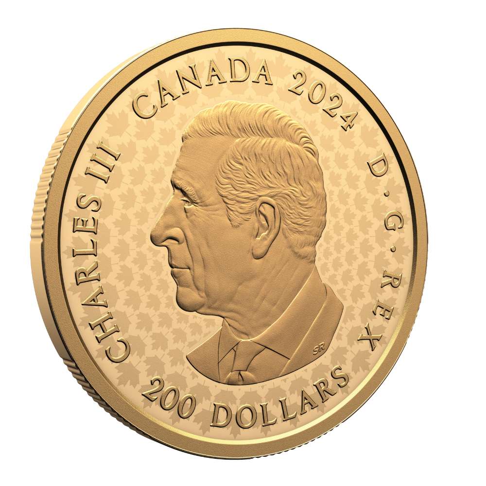 COUGAR Great Hunters 1 oz Gold Coin $200 Canada 2024 - ROYAL CANADIAN MINT