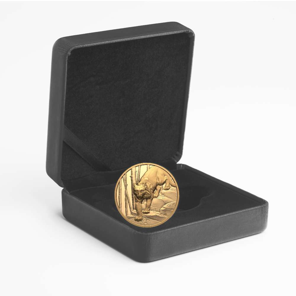 COUGAR Great Hunters 1 oz Gold Coin $200 Canada 2024 - ROYAL CANADIAN MINT