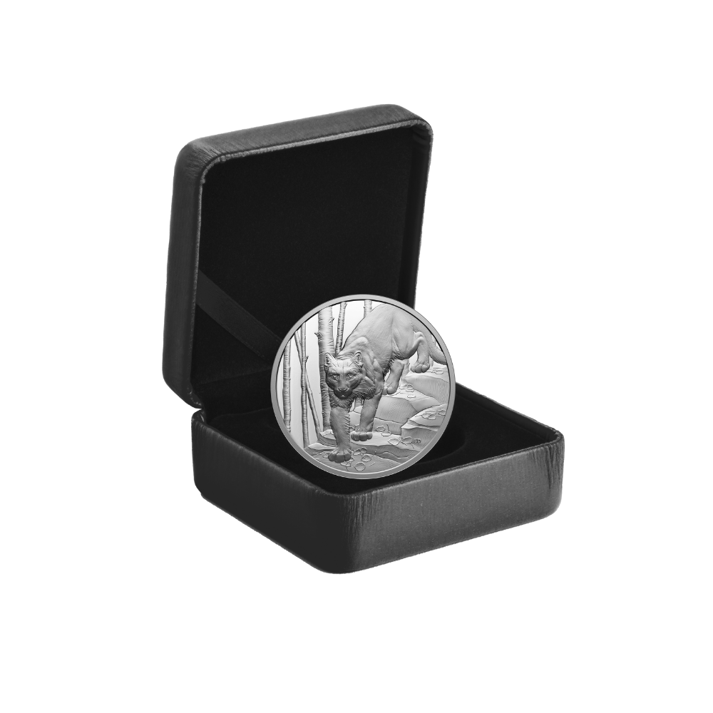 COUGAR Great Hunters 1 oz Silver Coin $20 Canada 2024
