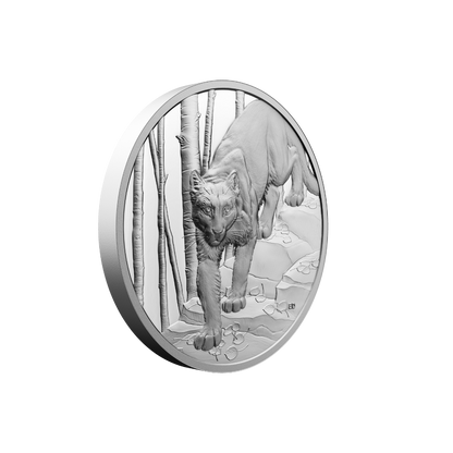 COUGAR Great Hunters 1 oz Silver Coin $20 Canada 2024