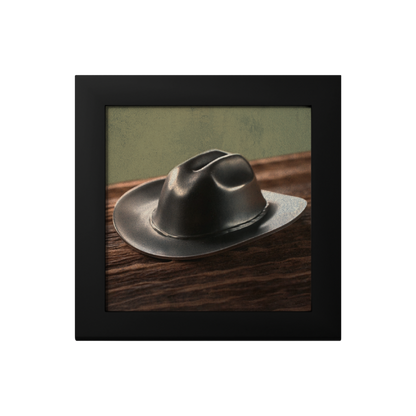 COWBOY HAT Special Shapes 1 oz Silver Coin $5 Cook Islands 2024